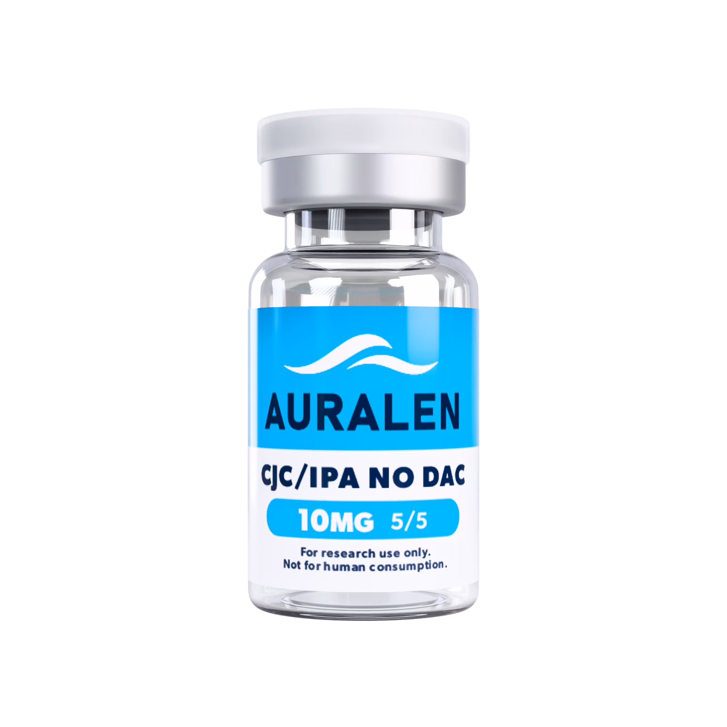 CJC-1295 No-DAC + Ipamorelin 10 mg reference standard, lyophilized